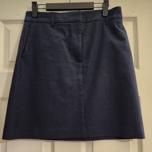 Rachel Zoe Midnight Blue A-Line Skirt